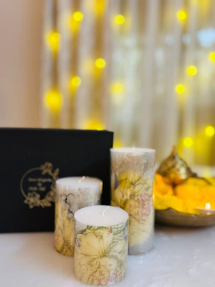 Candle 26 set of 3 candles