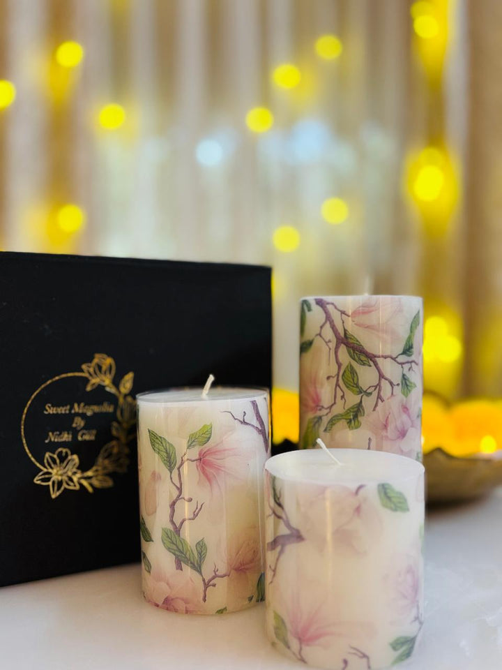 Candle 27 set of 3 candles