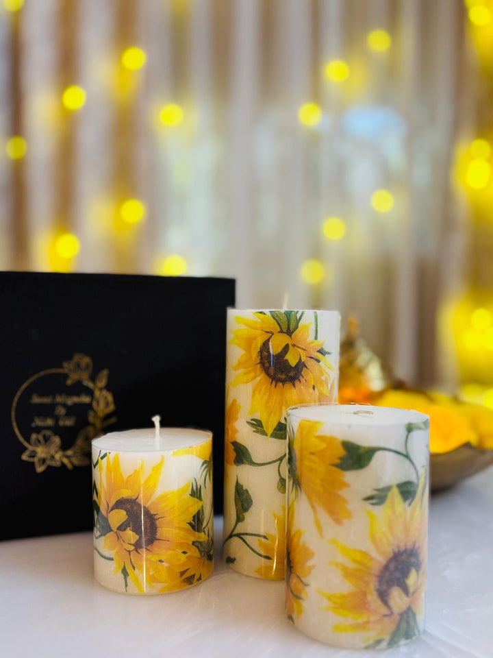 Candle 21 set of 3 candles