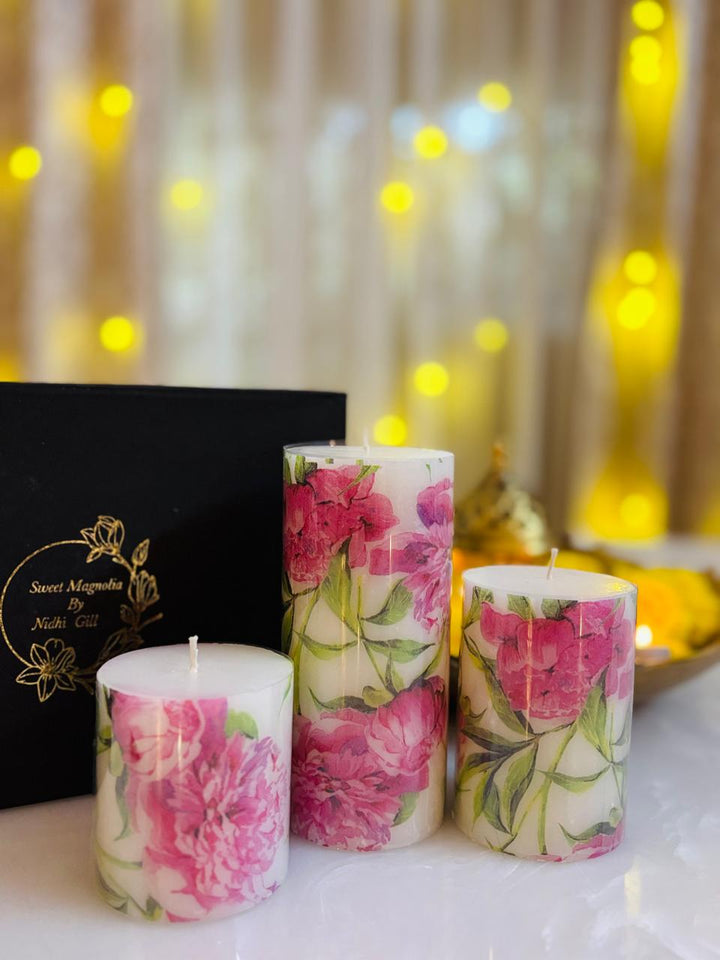 Candle 28 set of 3 candles