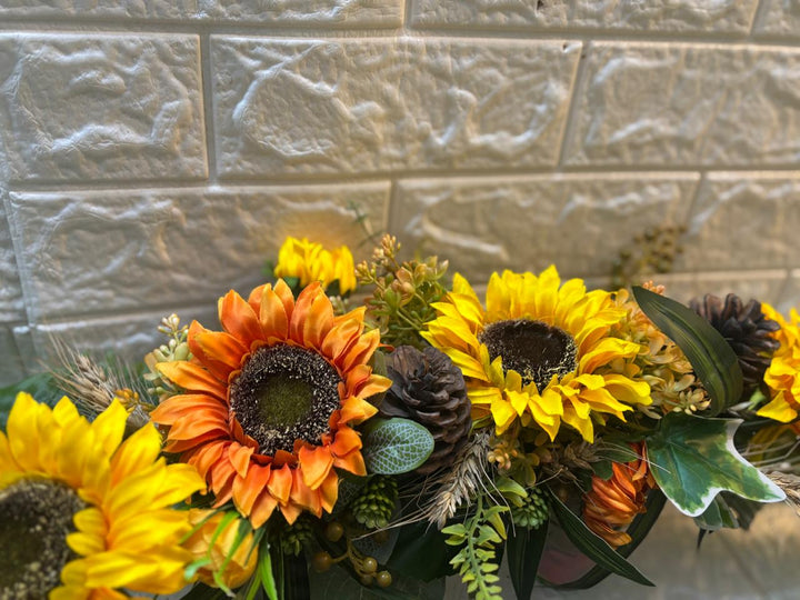 Golden Harvest – Sunflower Floral Arrangement