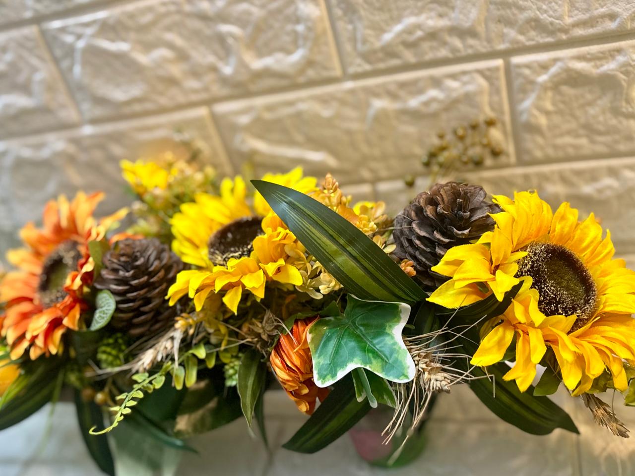Golden Harvest – Sunflower Floral Arrangement