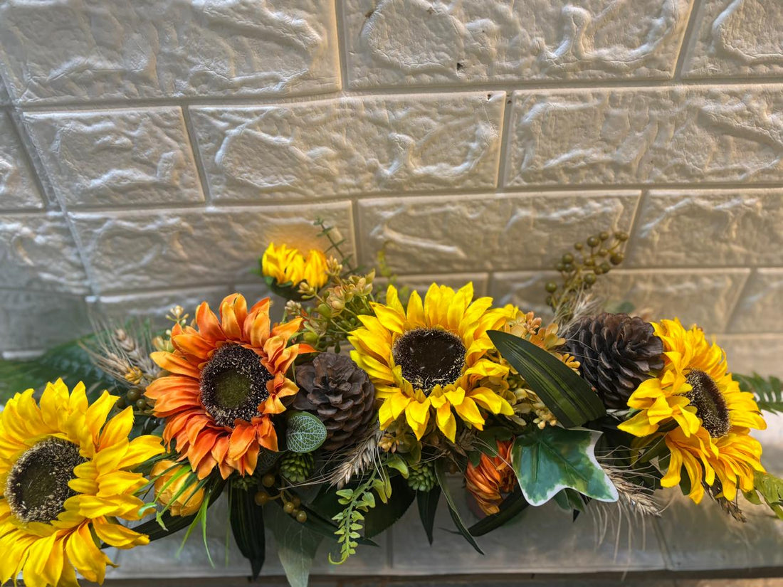 Golden Harvest – Sunflower Floral Arrangement