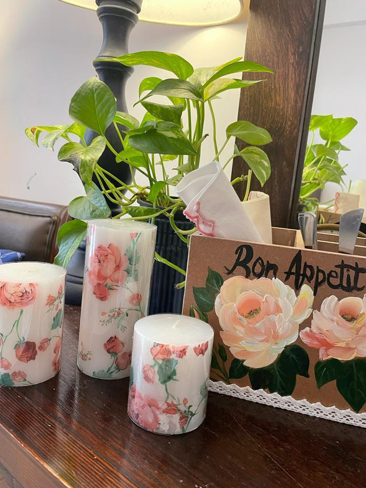 Candle 6 set of 3 candles