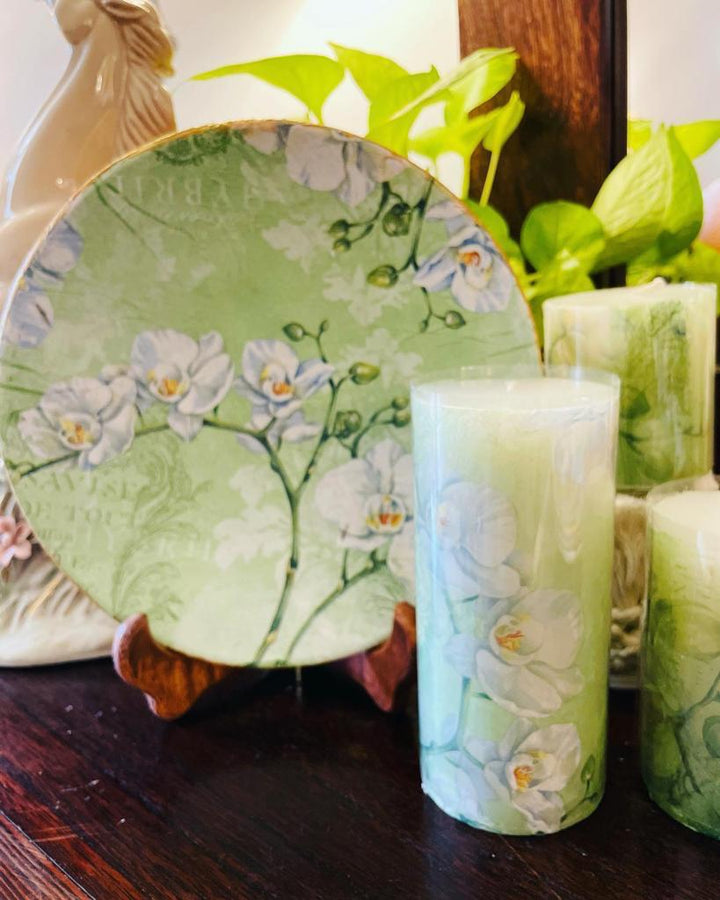 Candle 8 set of 3 candles