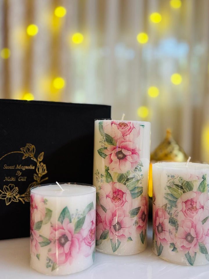 Candle 14 set of 3 candles